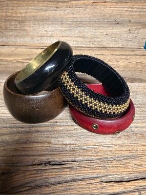 Handcrafted 4 Women's Bangel Bracelets